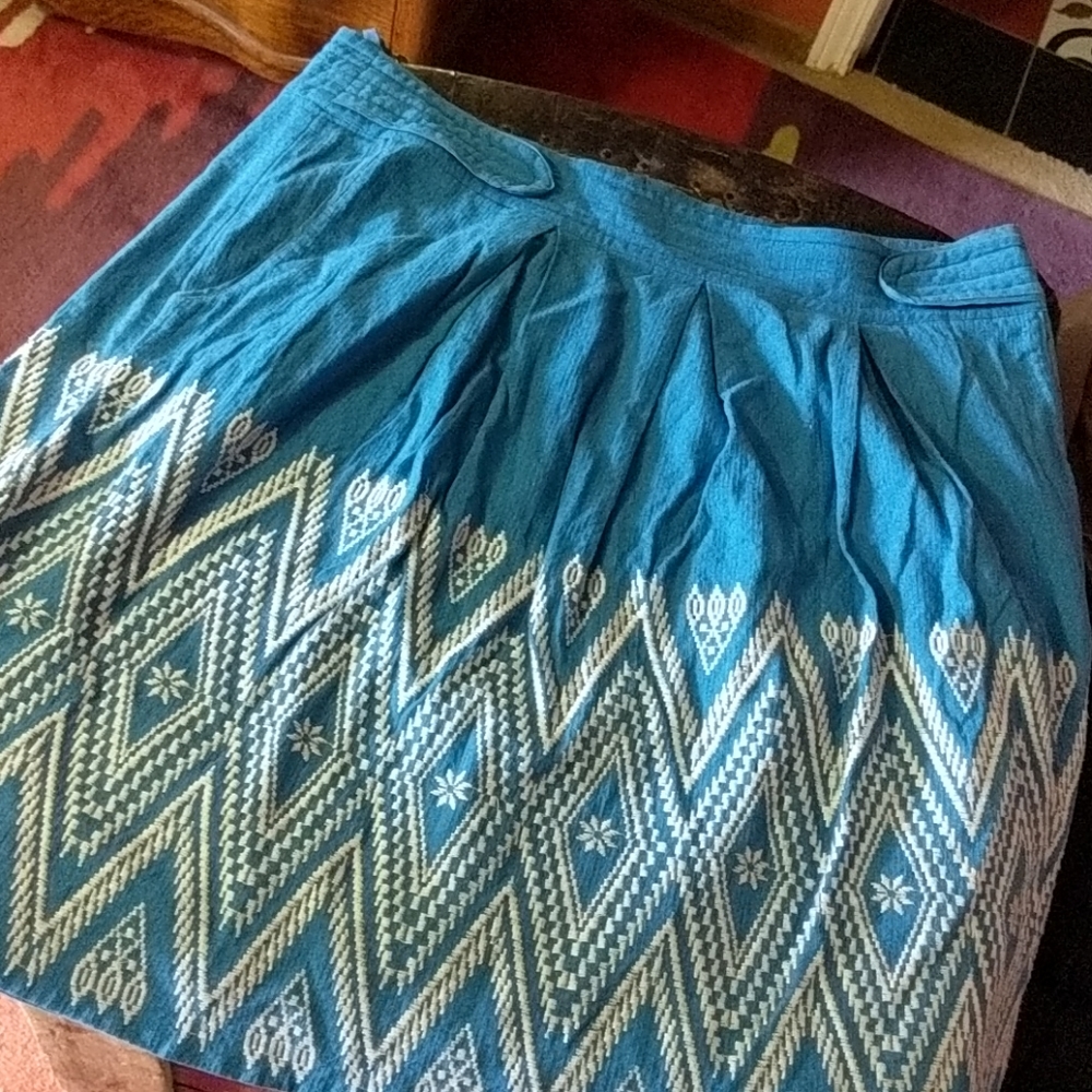 Floreat Anthropologie Skirt 12